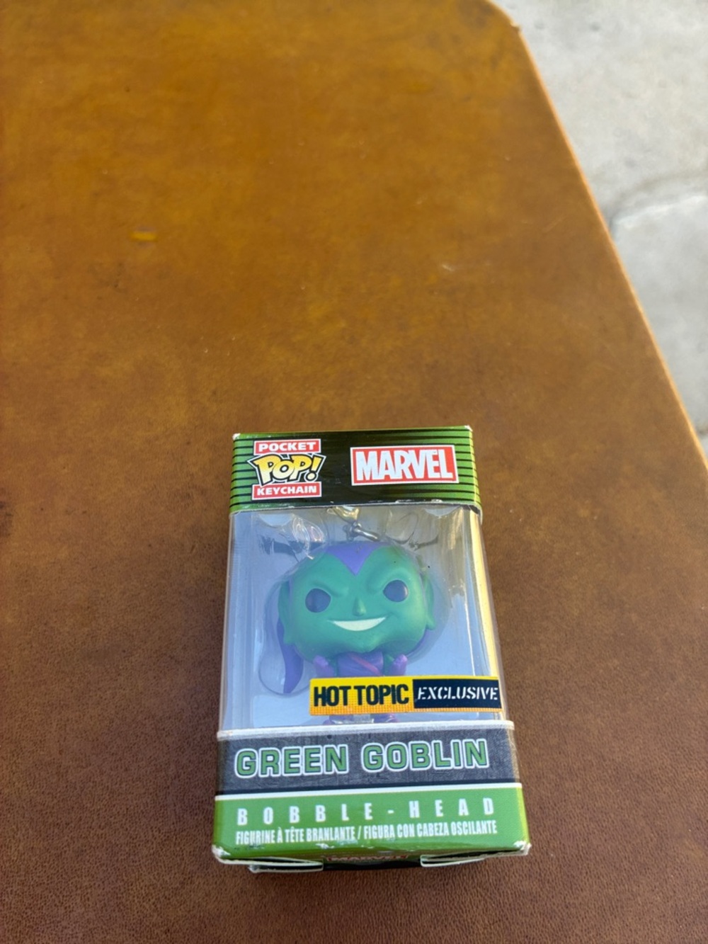 Marvel Green Goblin Pop! Pocket Keychain Hot Topic Exclusive NWT